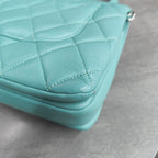 Chanel Trendy CC Blue Silver Hardware Handbag Crossbody Bag