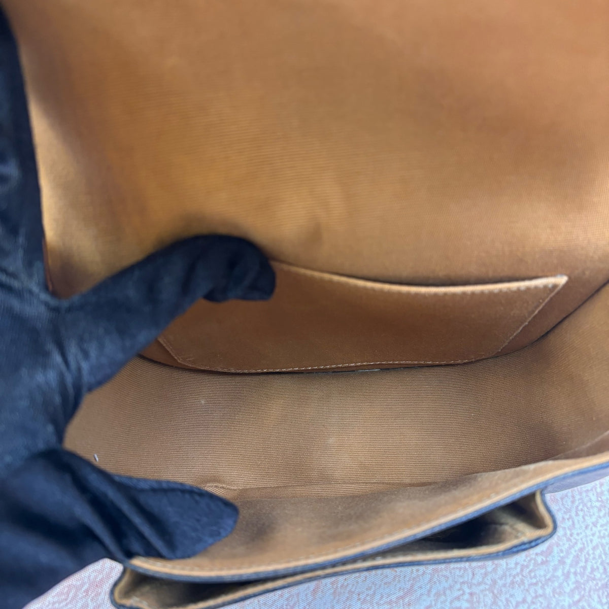 CELINE Folco Saddle Bag in Classic Monogram Canvas, Crossbody Shoulder Bag