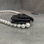 Chanel Large Pearl Chain WOC with Card