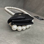 Chanel Large Pearl Chain WOC with Card