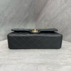 Chanel CF Black Lambskin Gold Hardware Chain Bag 19 Series with Card and Receipt