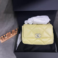 2024 complete set with invoice, 19bag small size, brand new in beige