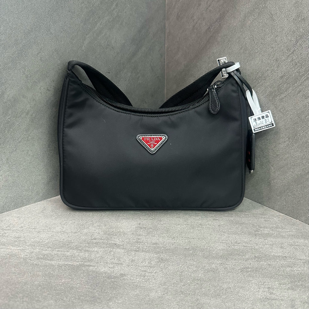 PRADA Hobo Series 2000 Re-Edition Nylon Underarm Tote Bag