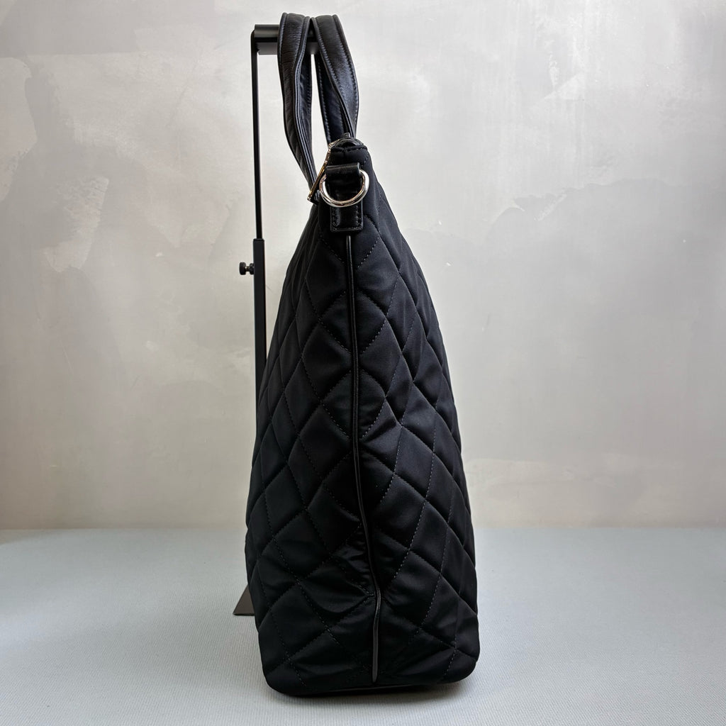 Prada Black Nylon Tote Bag, Can be Crossbody, 99% New, Size 38*39