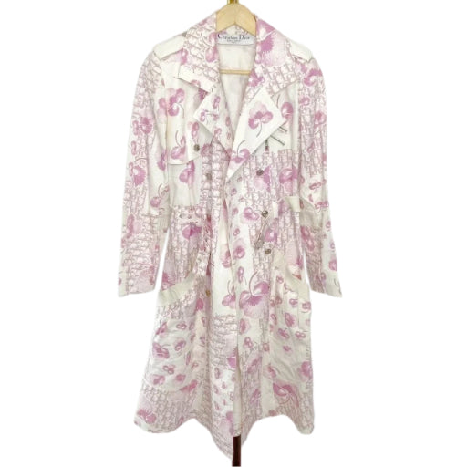Christian Dior 2005 Blossom Monogram Trench Coat