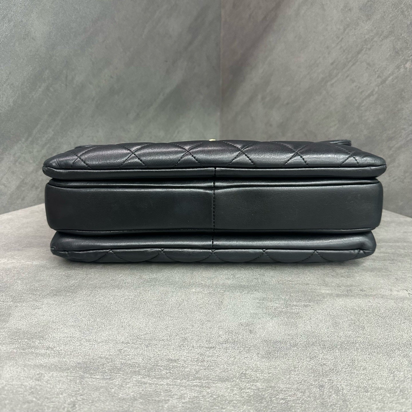 Chanel Trendy CC Black and Gold Handle, Large Size, 23 Series