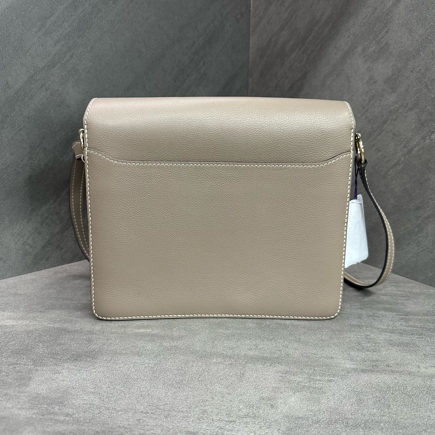 Hermes Pig Nose 23 Gold Buckle Elephant Grey Evercolor Leather