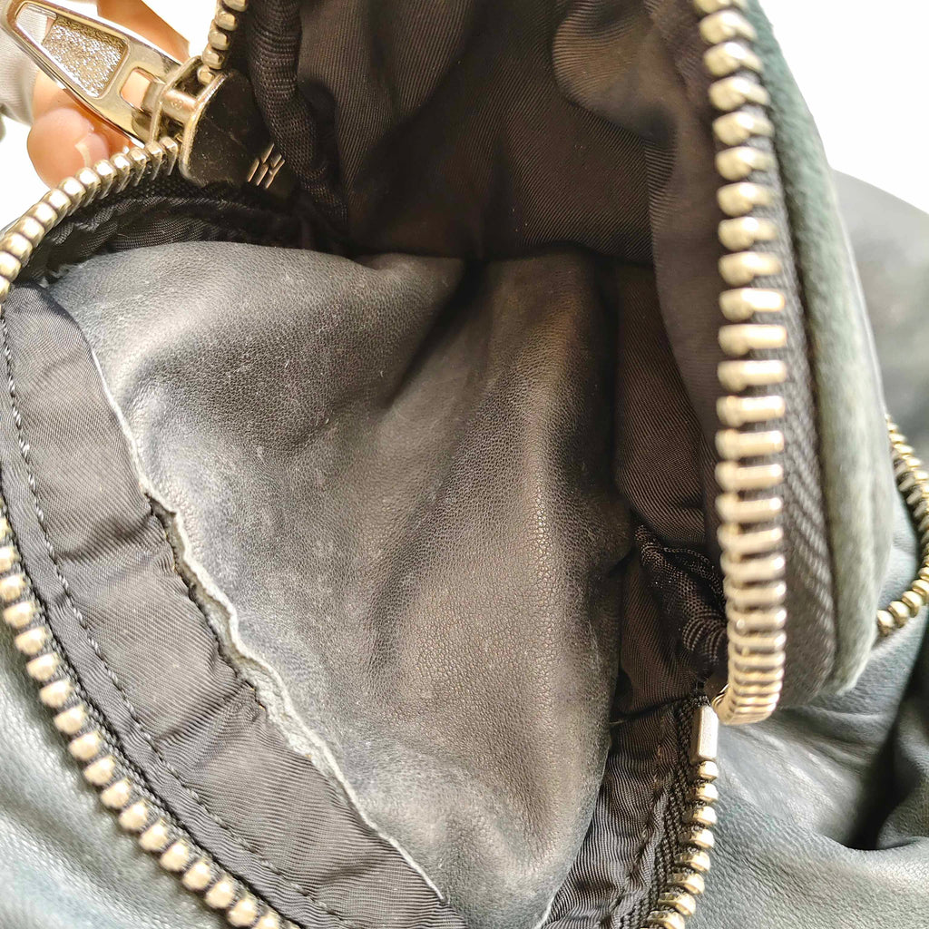 Alexander Wang / Alexander Wang Janet Shoulder Bag Black Soft Lambskin Material Size: 30*