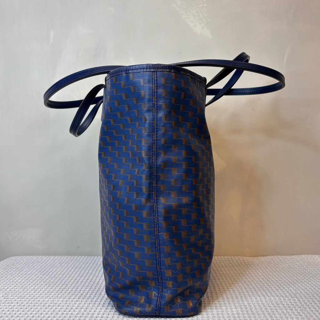 Moynat Brand New 99 Navy Blue Vertical Tote Bag Size 31*29