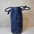 Moynat Brand New 99 Navy Blue Vertical Tote Bag Size 31*29