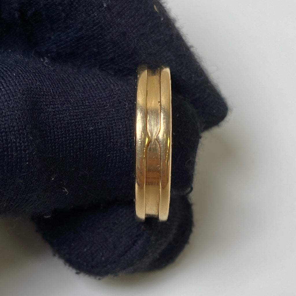 Bvlgari B.zero1 Ring 18K Rose Gold Size 51, 98% New, Single Ring