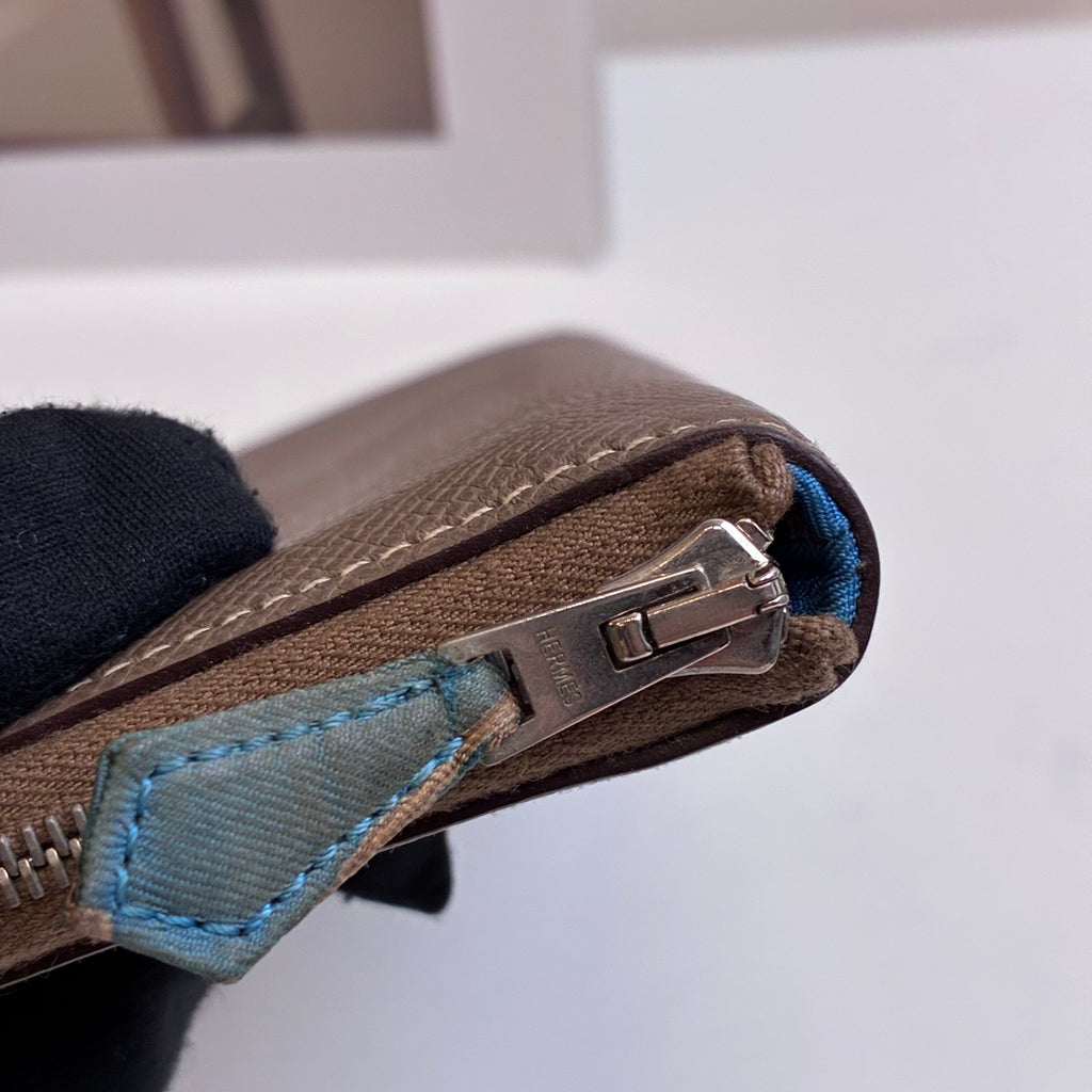 Hermès Silk in Series Long Wallet Size 20×11