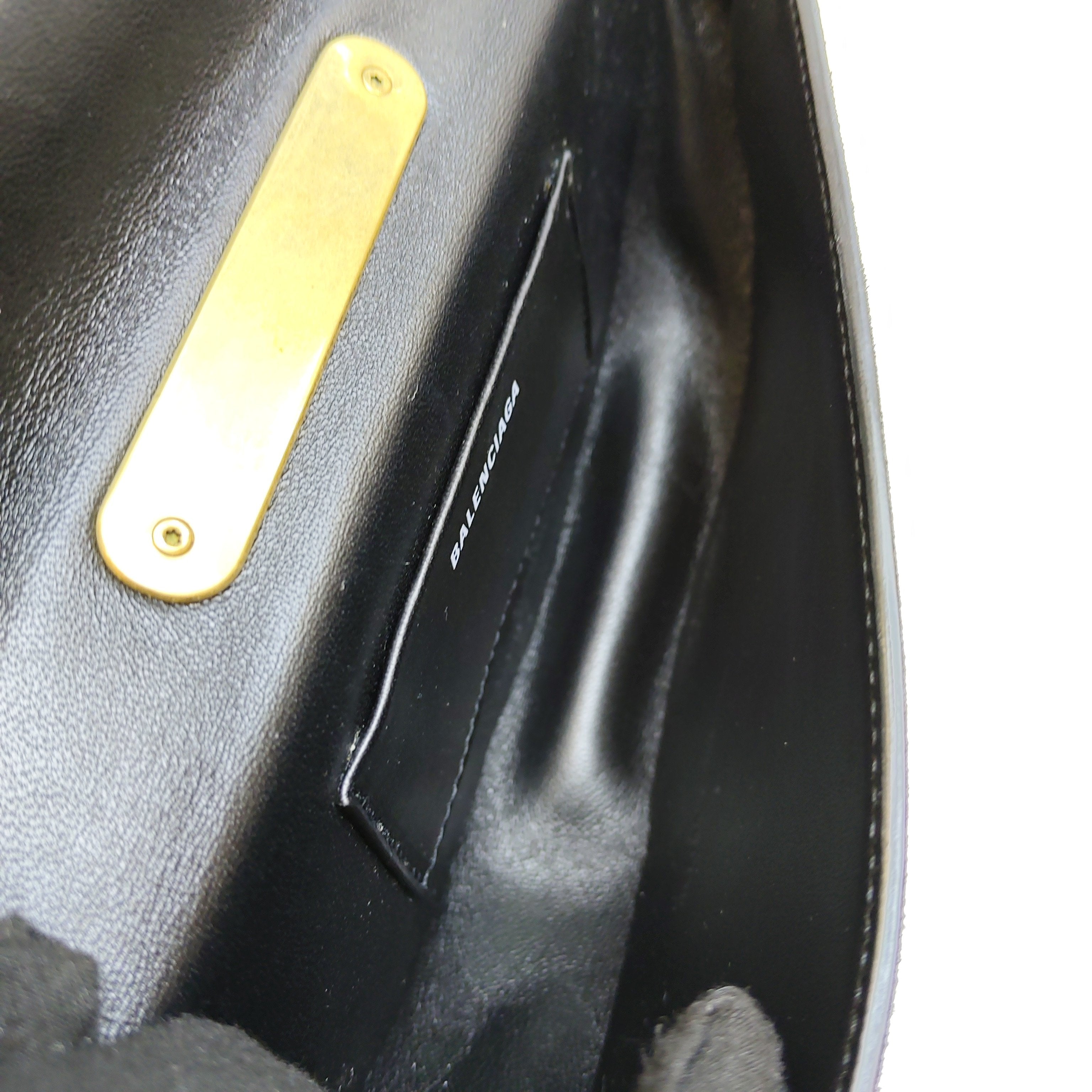 Balenciaga Silk Scarf Handle Half Moon Bag   Size: 22*12   Suede Material   Black + Green Scarf