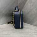 Chanel Camera Bag Blue, 26 series with authenticity card, in stock at a favorable price