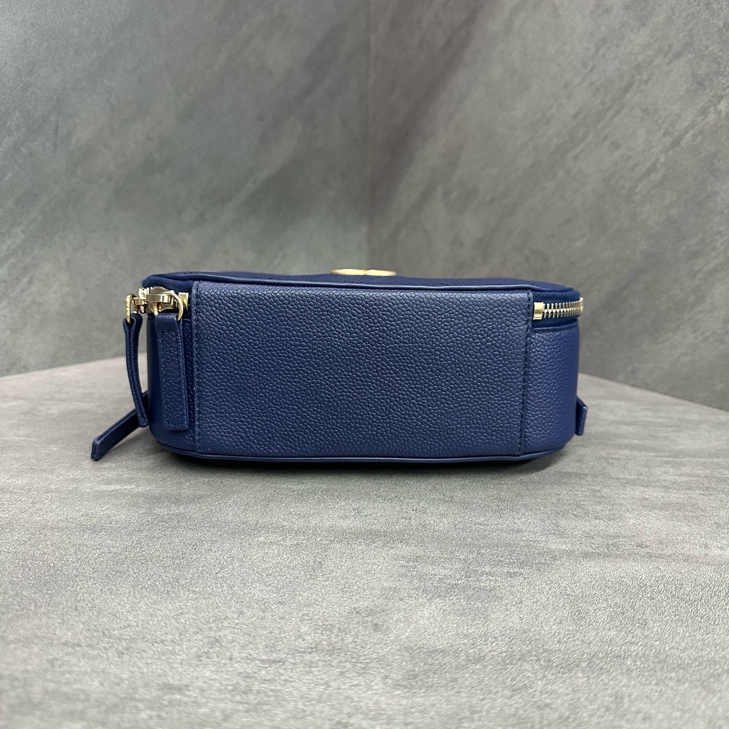 Chanel Blue Caviar Camera Bag, 27 Series with Authenticity Card