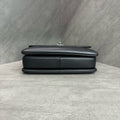 Chanel Trendy CC Small Black and Silver Chain Bag Glossy Calfskin Model 26 with Card (Consignment)