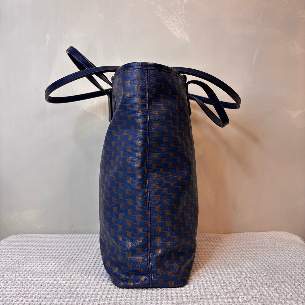 Moynat Brand New 99 Navy Blue Vertical Tote Bag Size 31*29
