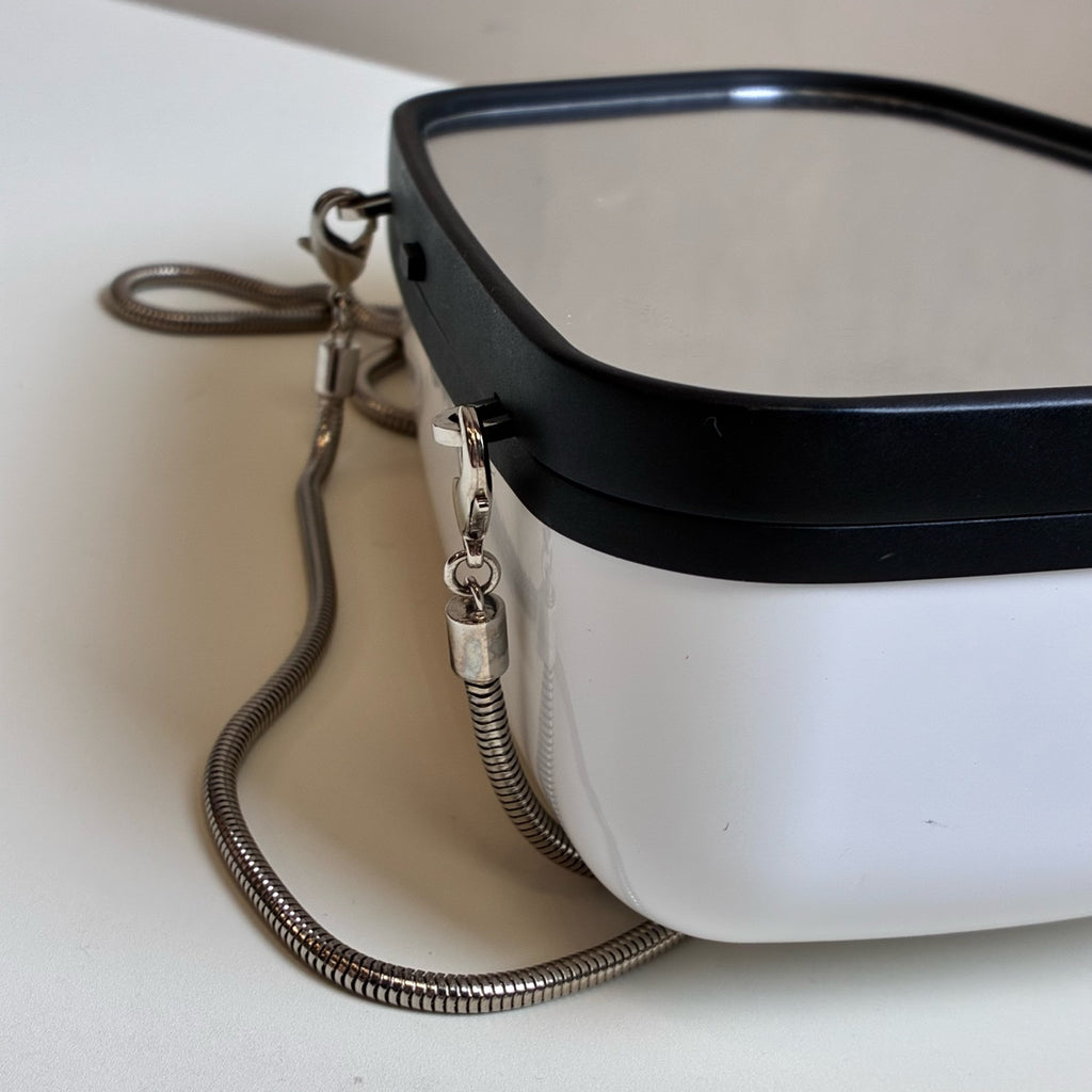 Balenciaga 2017 FW Mirror Bag Hard Shell Chain Bag Size 17-13