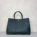 Hermes Garden Party Z Stamp 30 in Almond Green with Silver Hardware, 99% New, Dimensions 30*20.