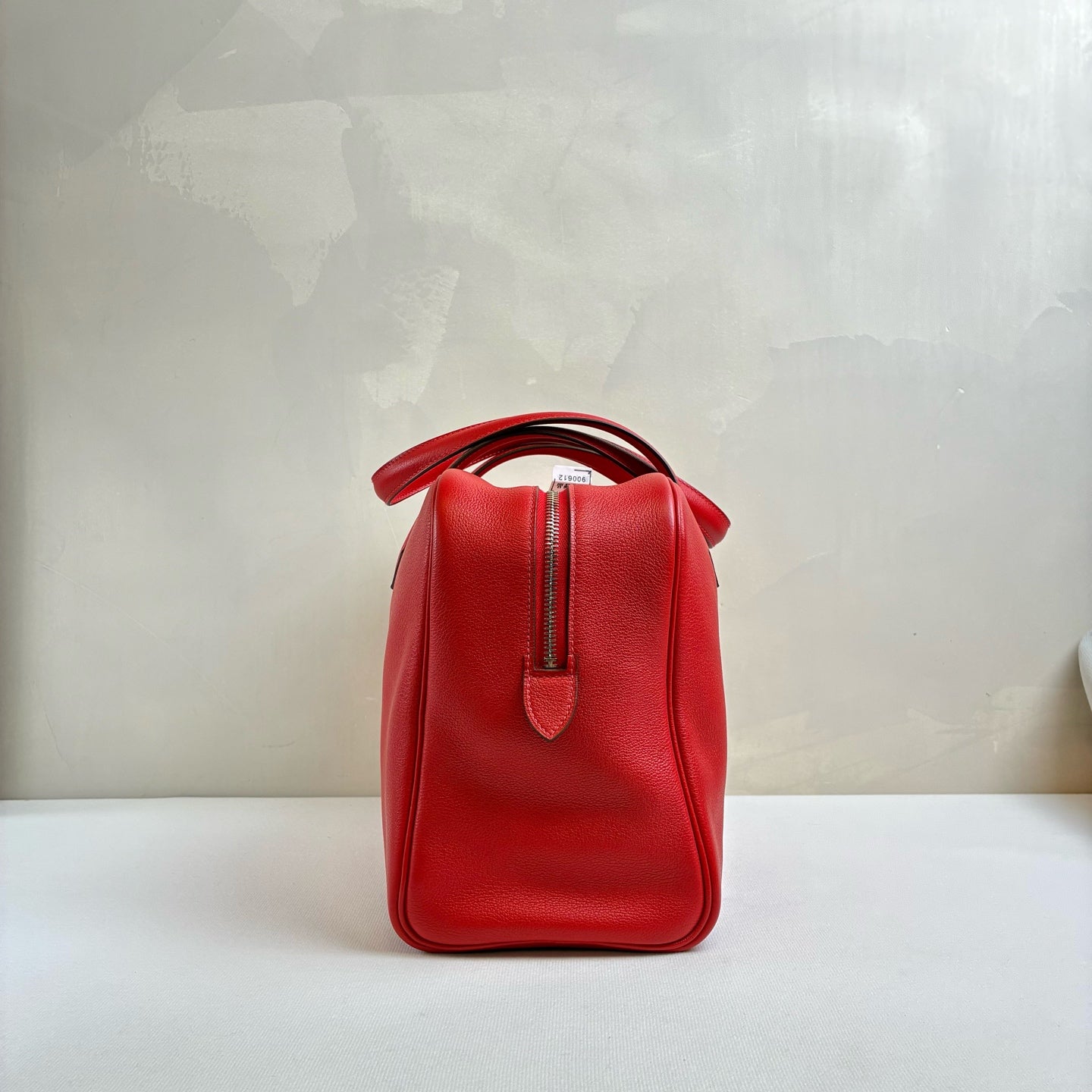 Hermès Red Victoria 35 Tote Bag X Stamp 99% New Size 35*22