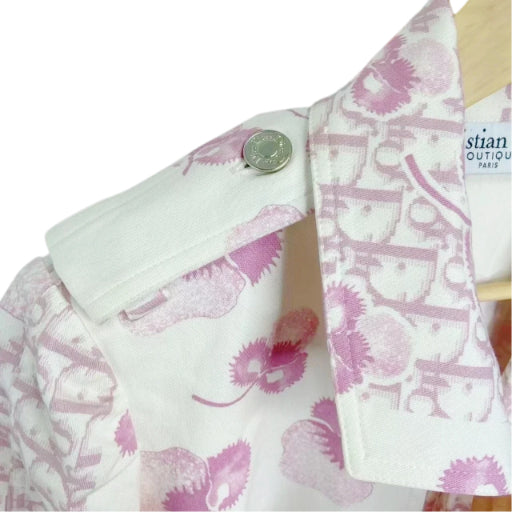 Christian Dior 2005 Blossom Monogram Trench Coat