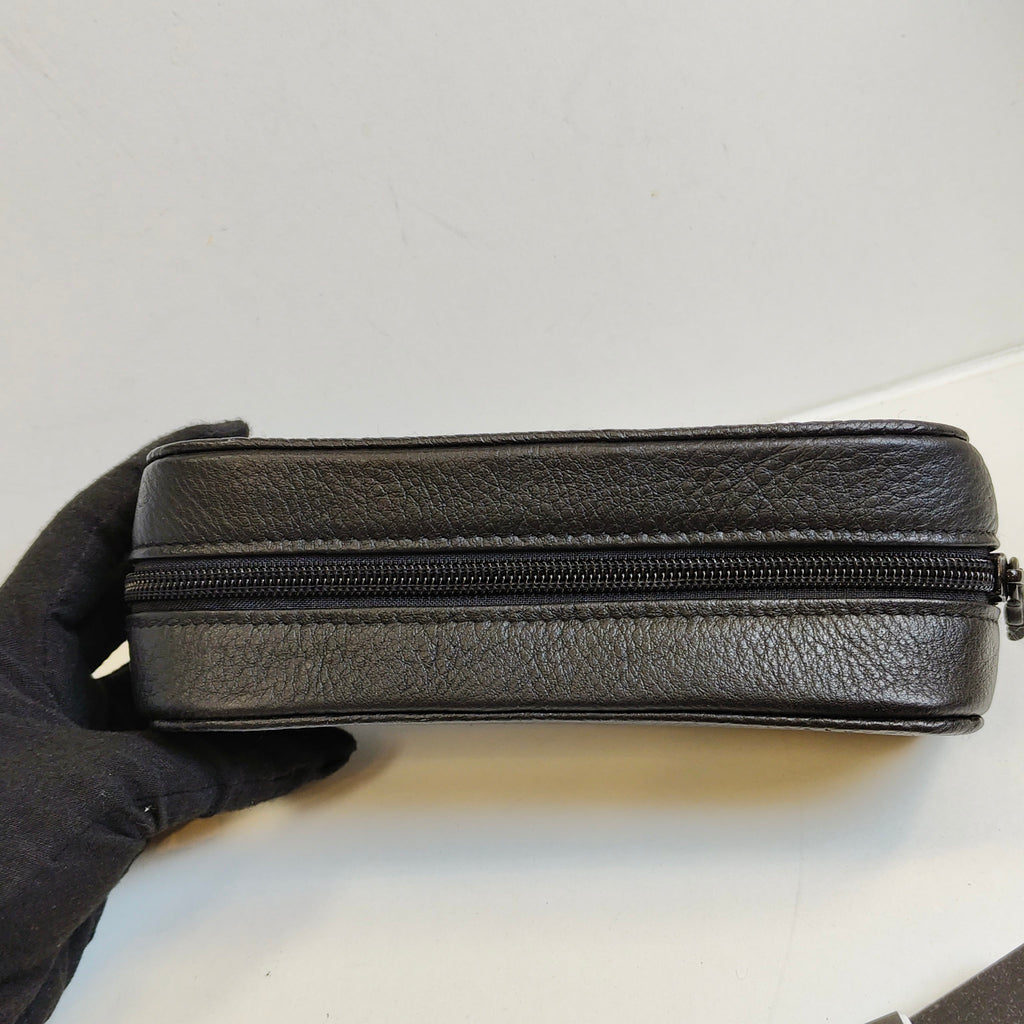 Chrome Hearts glasses glasses case Size 18*7 Cowhide material Black 99% new Eyes
