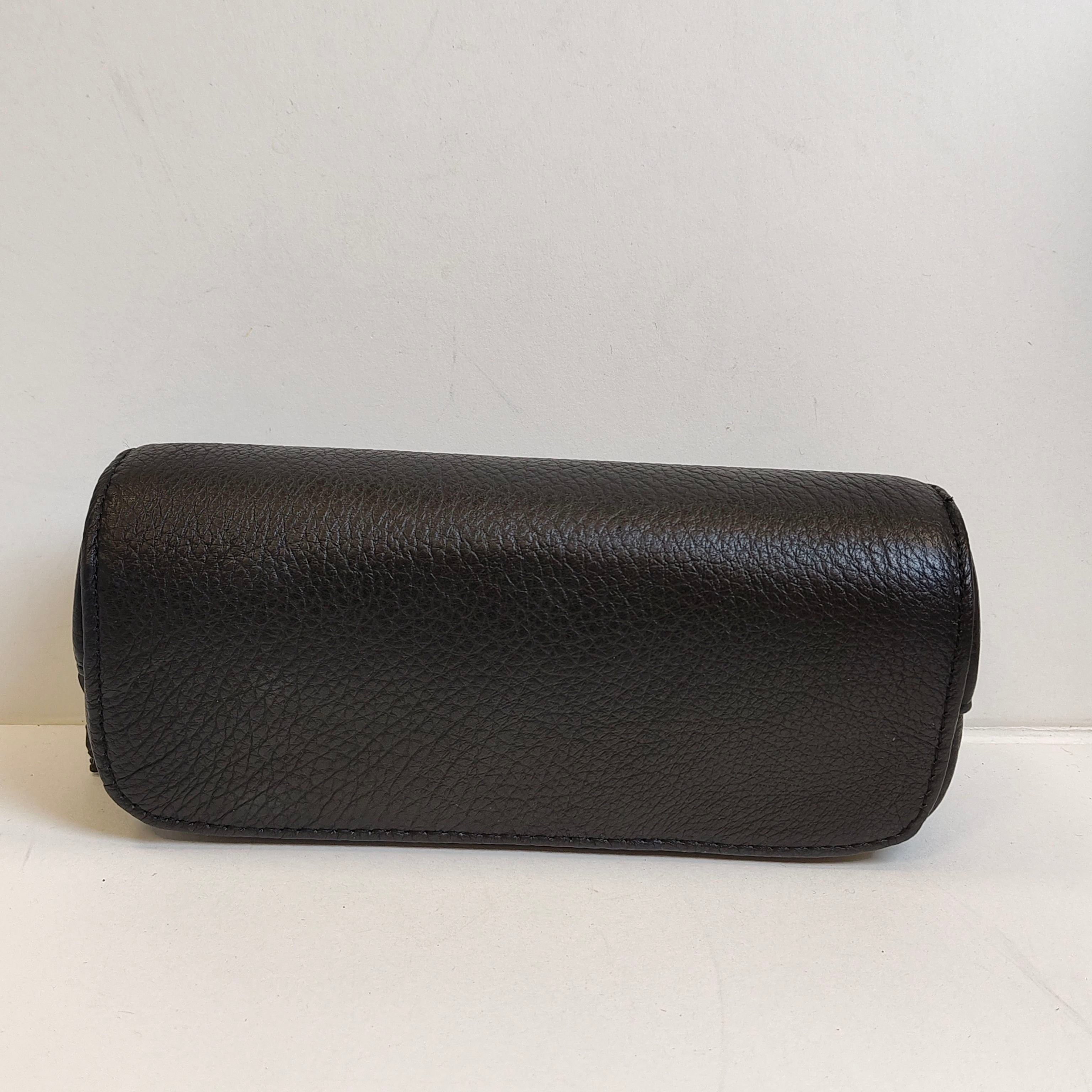 Chrome Hearts glasses glasses case Size 18*7 Cowhide material Black 99% new Eyes