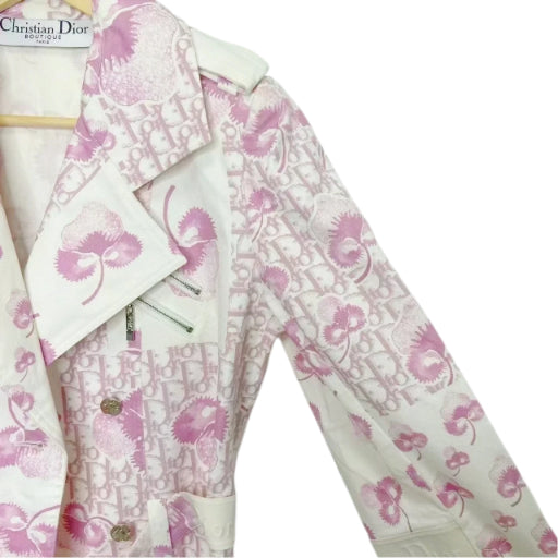 Christian Dior 2005 Blossom Monogram Trench Coat