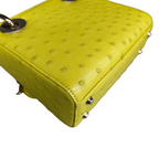 Dior Lady Dior Bag in Green with Three Compartments, 2021 Code