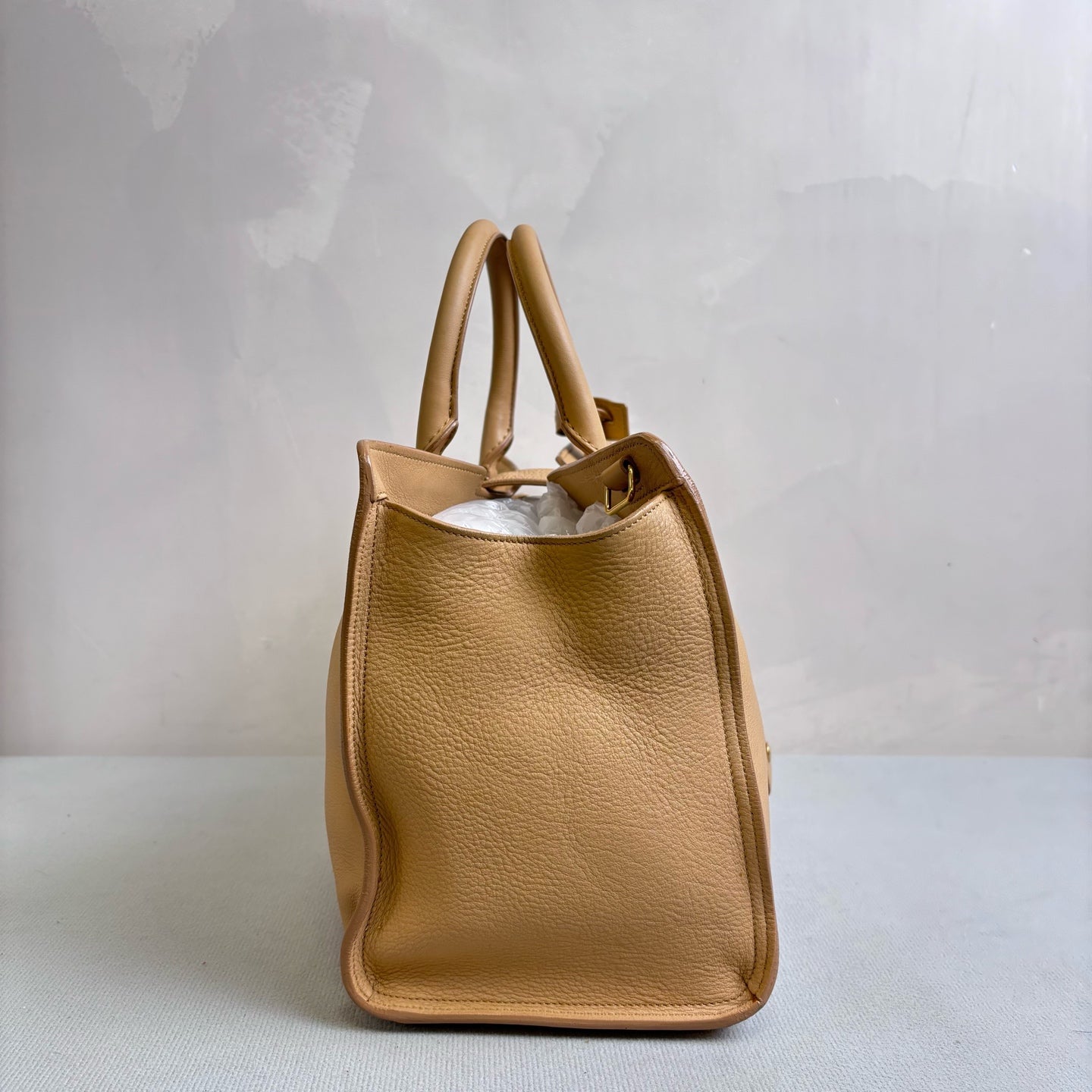 SAINT LAURENT Cabas Y扣 Crossbody Tote Bag 98% New Size 30*22.5