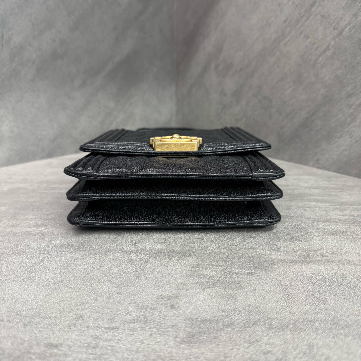 Chanel Vertical Leboy, Grained Calfskin, 28 Size, In Stock at Great Price