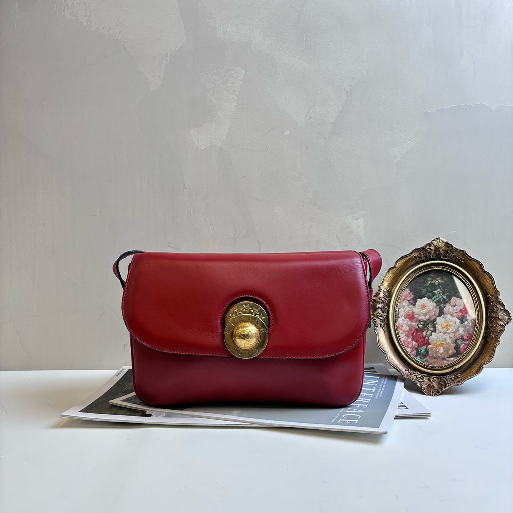 CELINE Vintage Crossbody Bag Classic Box Fashion Tofu Square Bag Shoulder Bag Second Hand 99% New