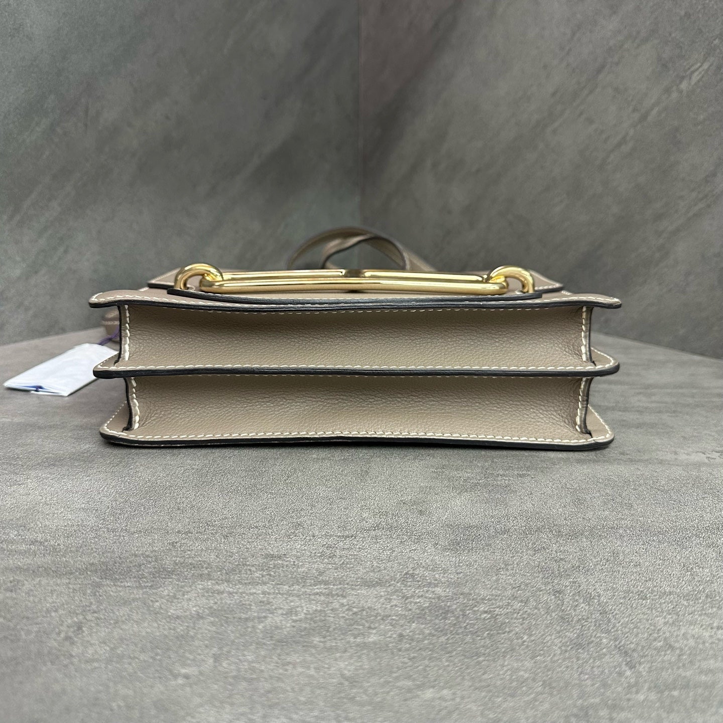 Hermes Pig Nose 23 Gold Buckle Elephant Grey Evercolor Leather