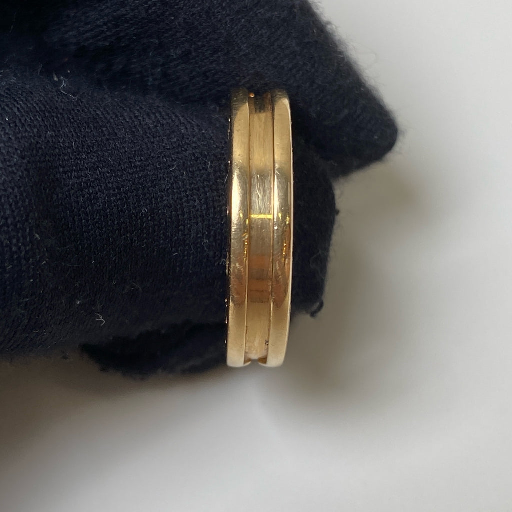Bvlgari B.zero1 Ring 18K Rose Gold Size 51, 98% New, Single Ring