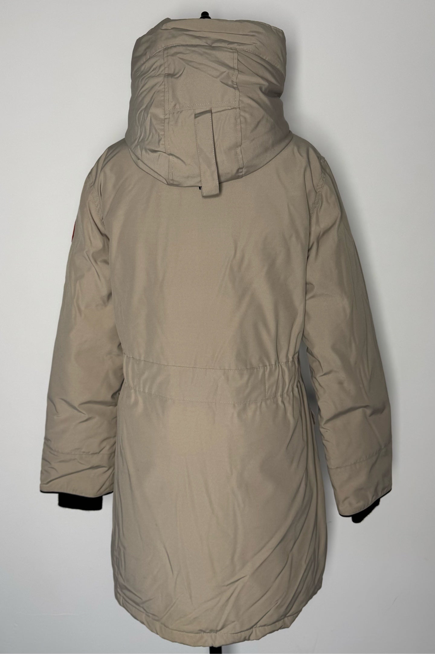Genuine Canada Goose Trillium Women's Parka, Classic Upgraded Down Jacket 6660W, Limestone, Color