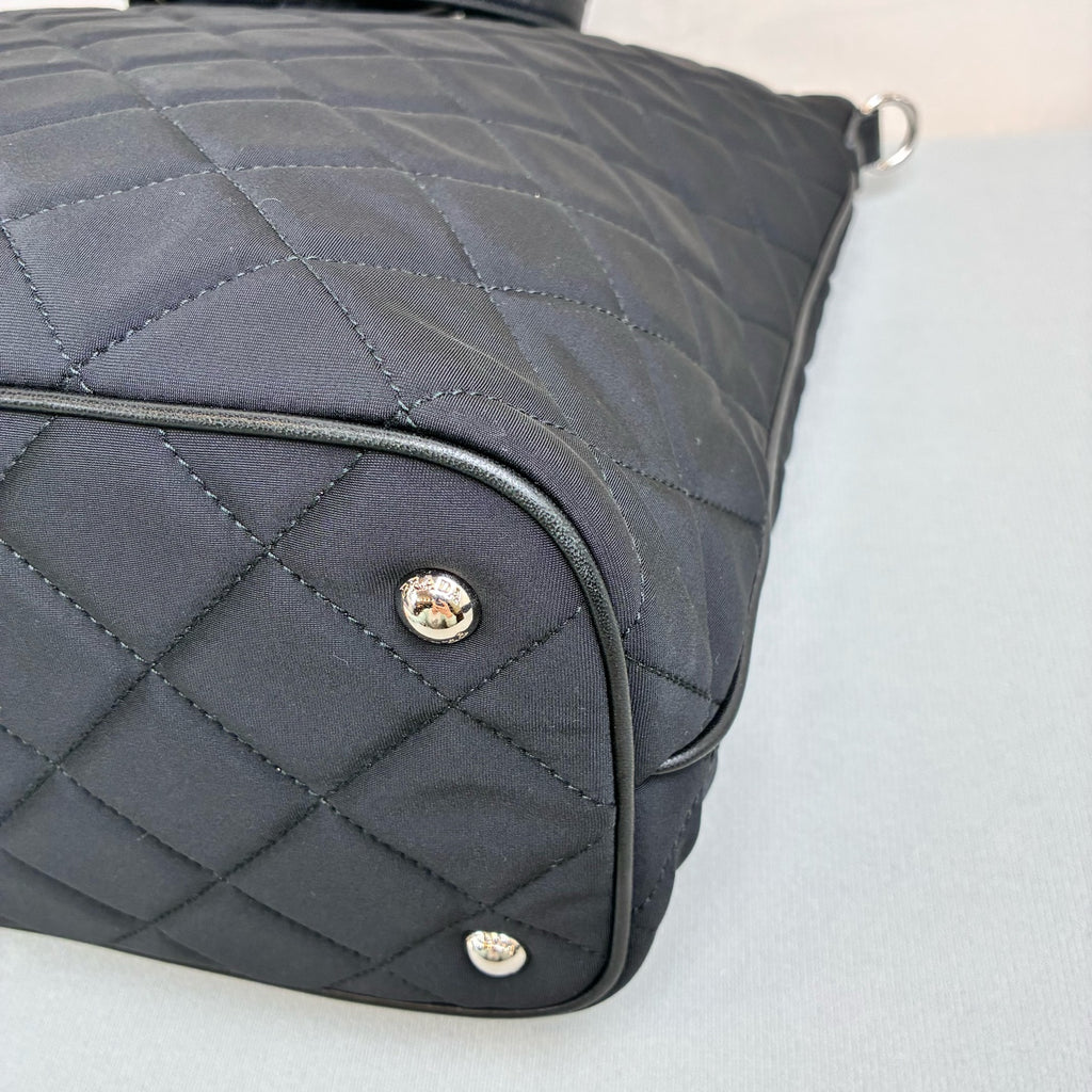 Prada Black Nylon Tote Bag, Can be Crossbody, 99% New, Size 38*39