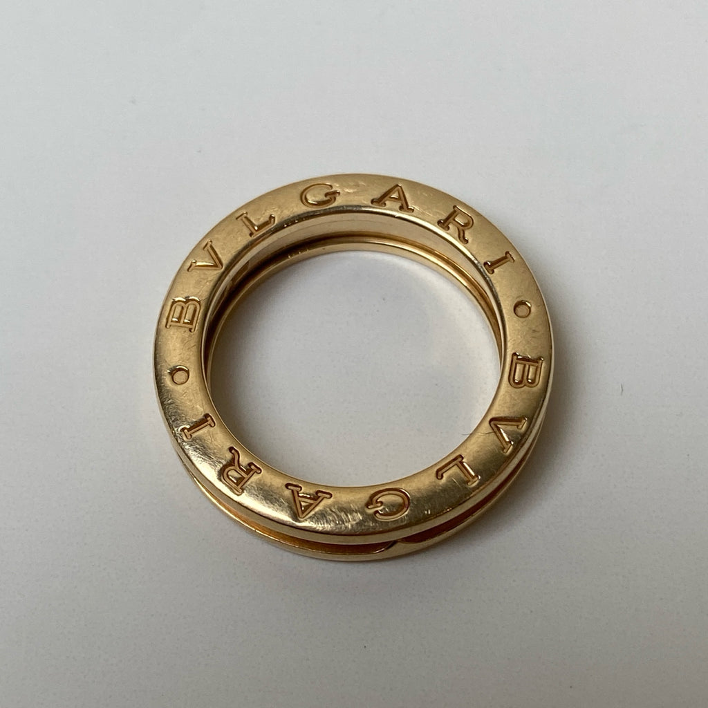 Bvlgari B.zero1 Ring 18K Rose Gold Size 51, 98% New, Single Ring