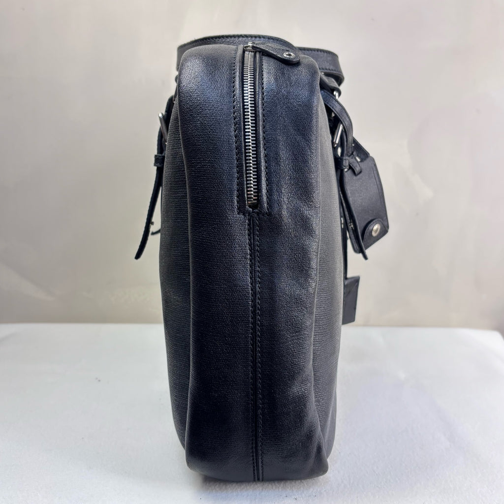 Saint Laurent Leather Tote Bag Crossbody Briefcase Size 40*33 98% New