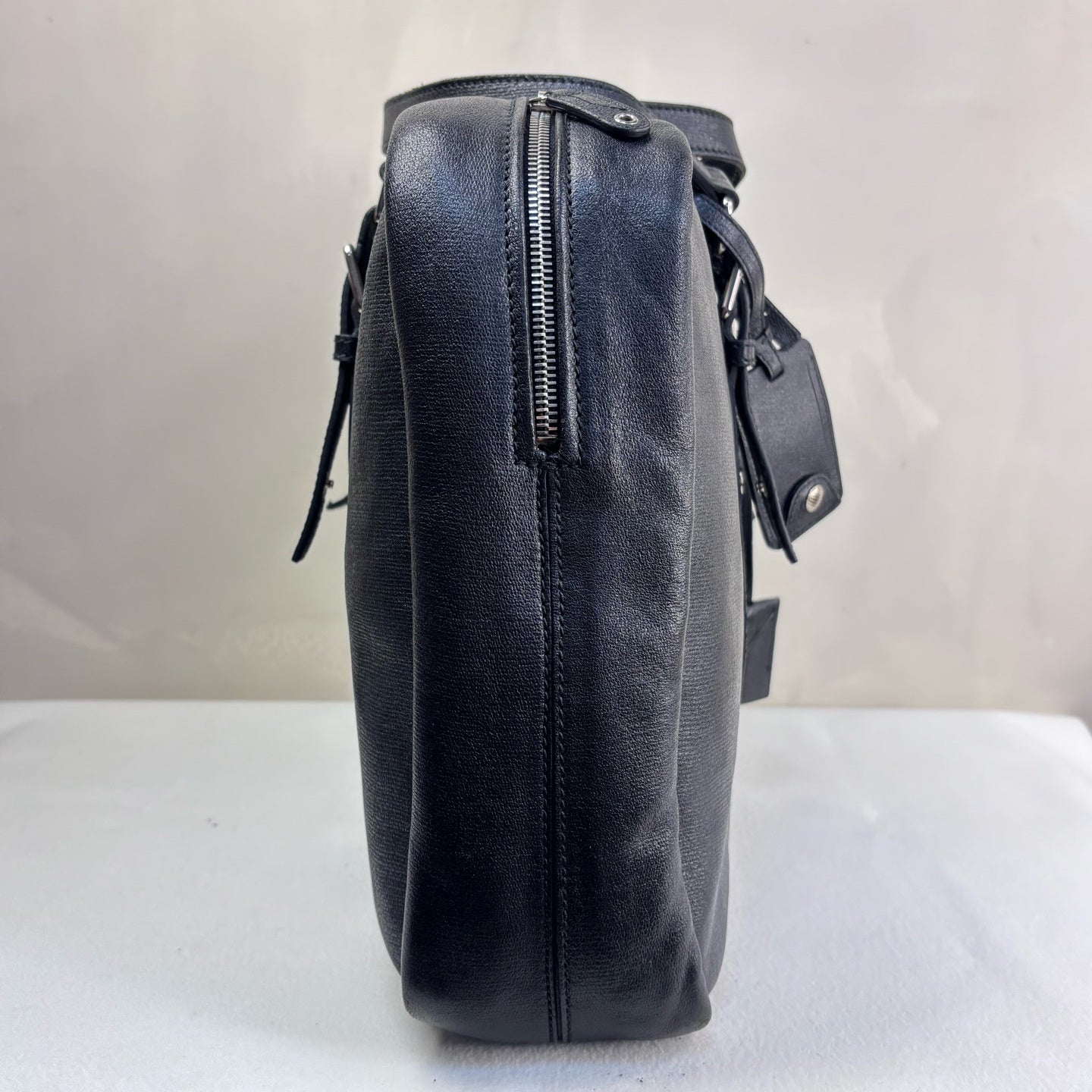 Saint Laurent Leather Tote Bag Crossbody Briefcase Size 40*33 98% New