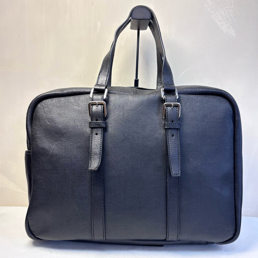 Saint Laurent Leather Tote Bag Crossbody Briefcase Size 40*33 98% New