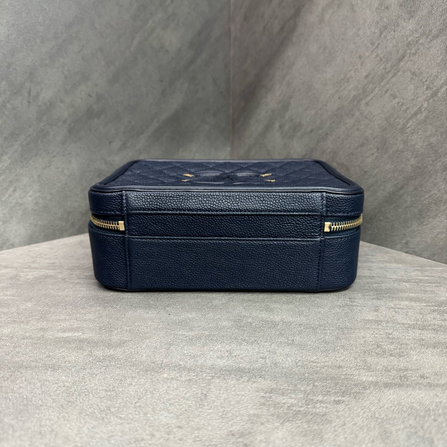 Chanel Camera Bag Blue, 26 series with authenticity card, in stock at a favorable price