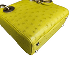 Dior Lady Dior Bag in Green with Three Compartments, 2021 Code