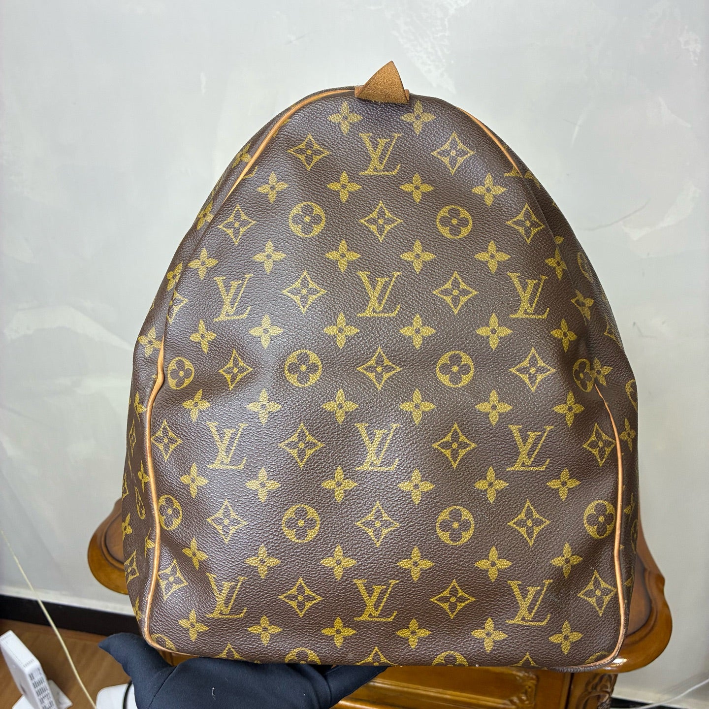 LV Louis Vuitton Keepall 55 Monogram Canvas Travel Bag 1991 60x27x34cm