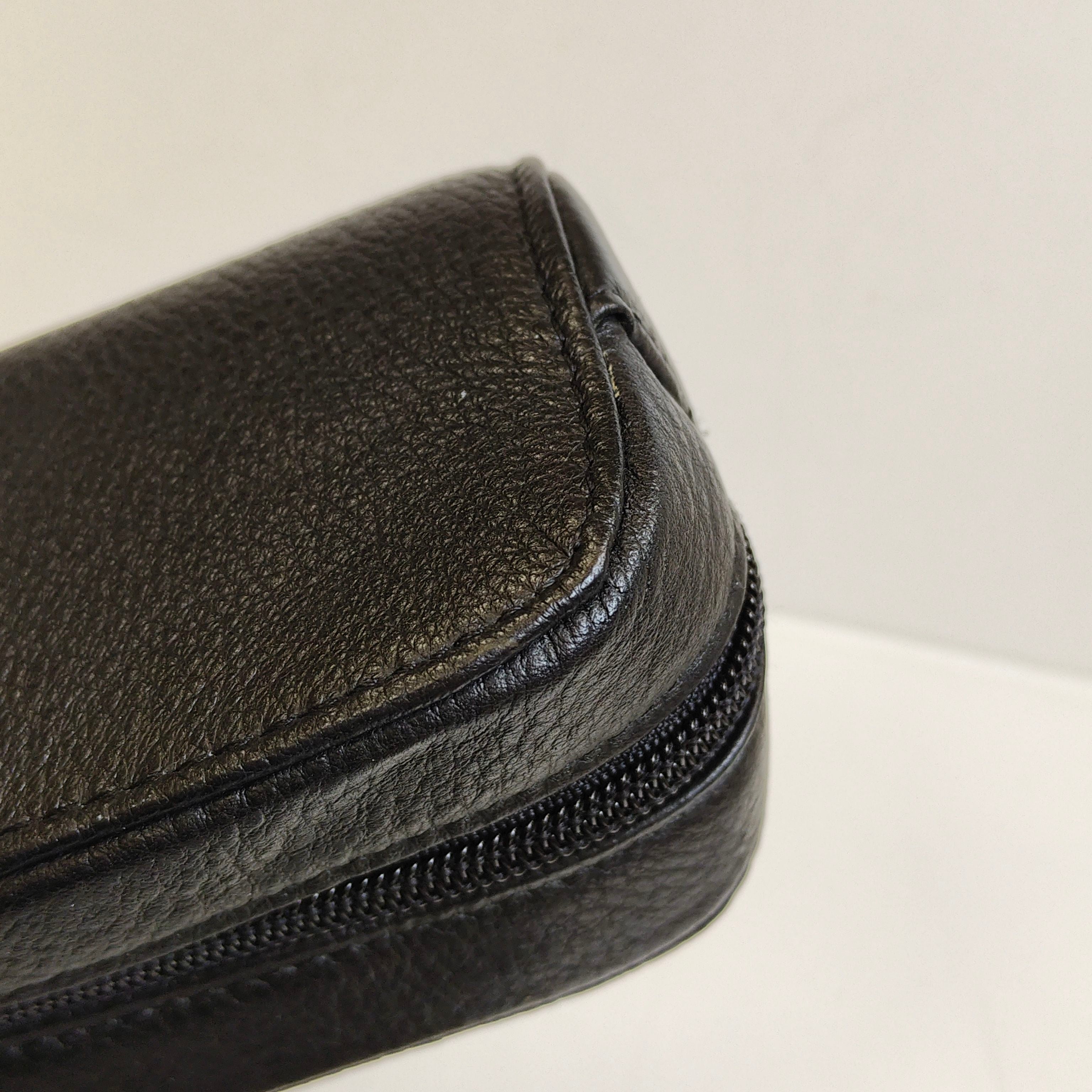 Chrome Hearts glasses glasses case Size 18*7 Cowhide material Black 99% new Eyes