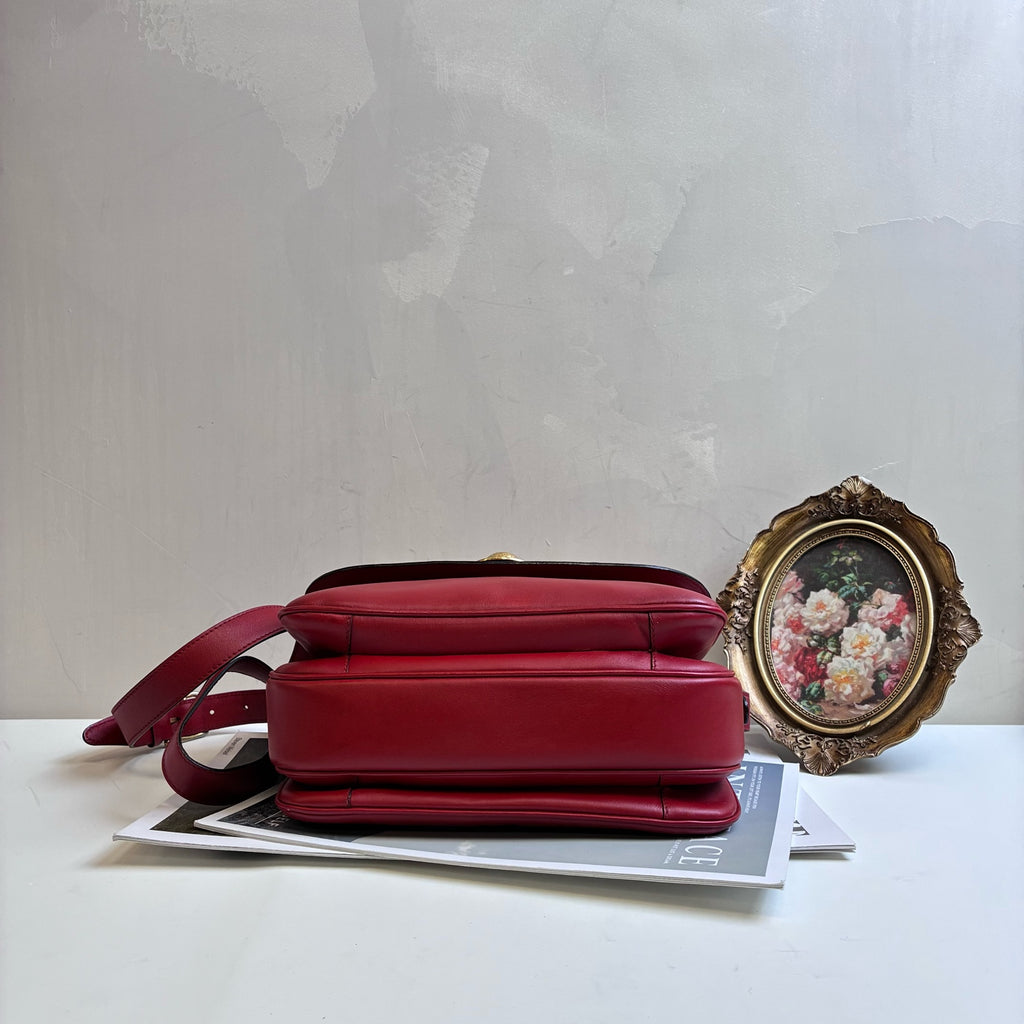 CELINE Vintage Crossbody Bag Classic Box Fashion Tofu Square Bag Shoulder Bag Second Hand 99% New