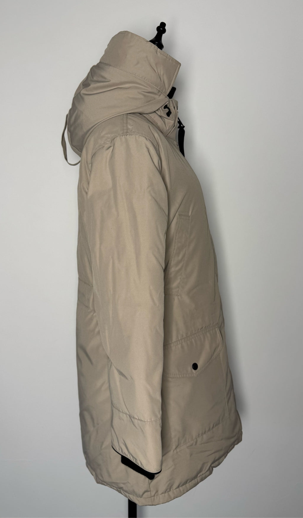 Genuine Canada Goose Trillium Women's Parka, Classic Upgraded Down Jacket 6660W, Limestone, Color