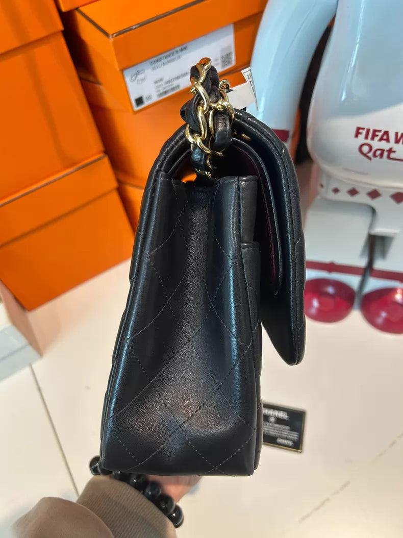 98 Chanel CHANEL lambskin Jumpo large 16