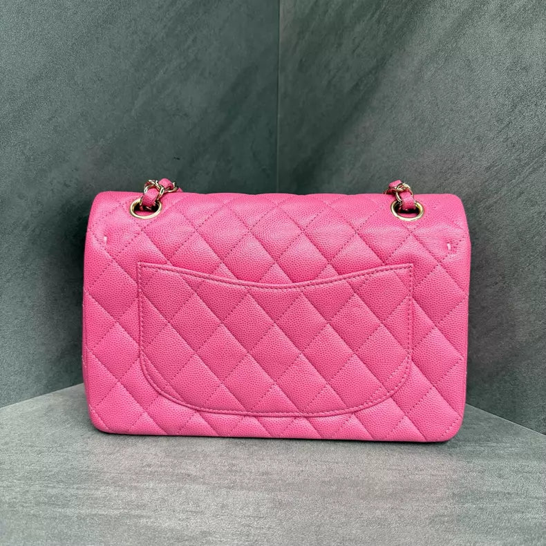 Chanel Chanel CF small pink gold hardware 26