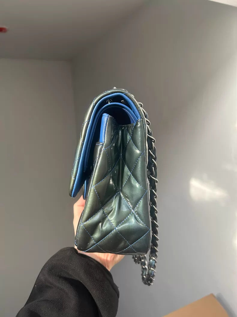 CHANEL Chanel patent leather Jumbo