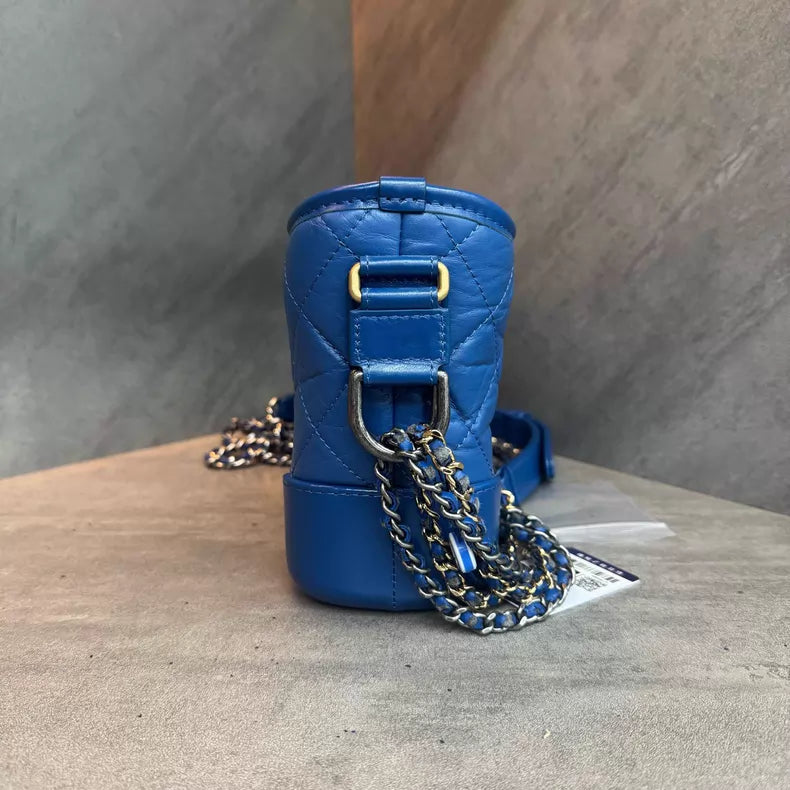Chanel blue small 20 26 in stock